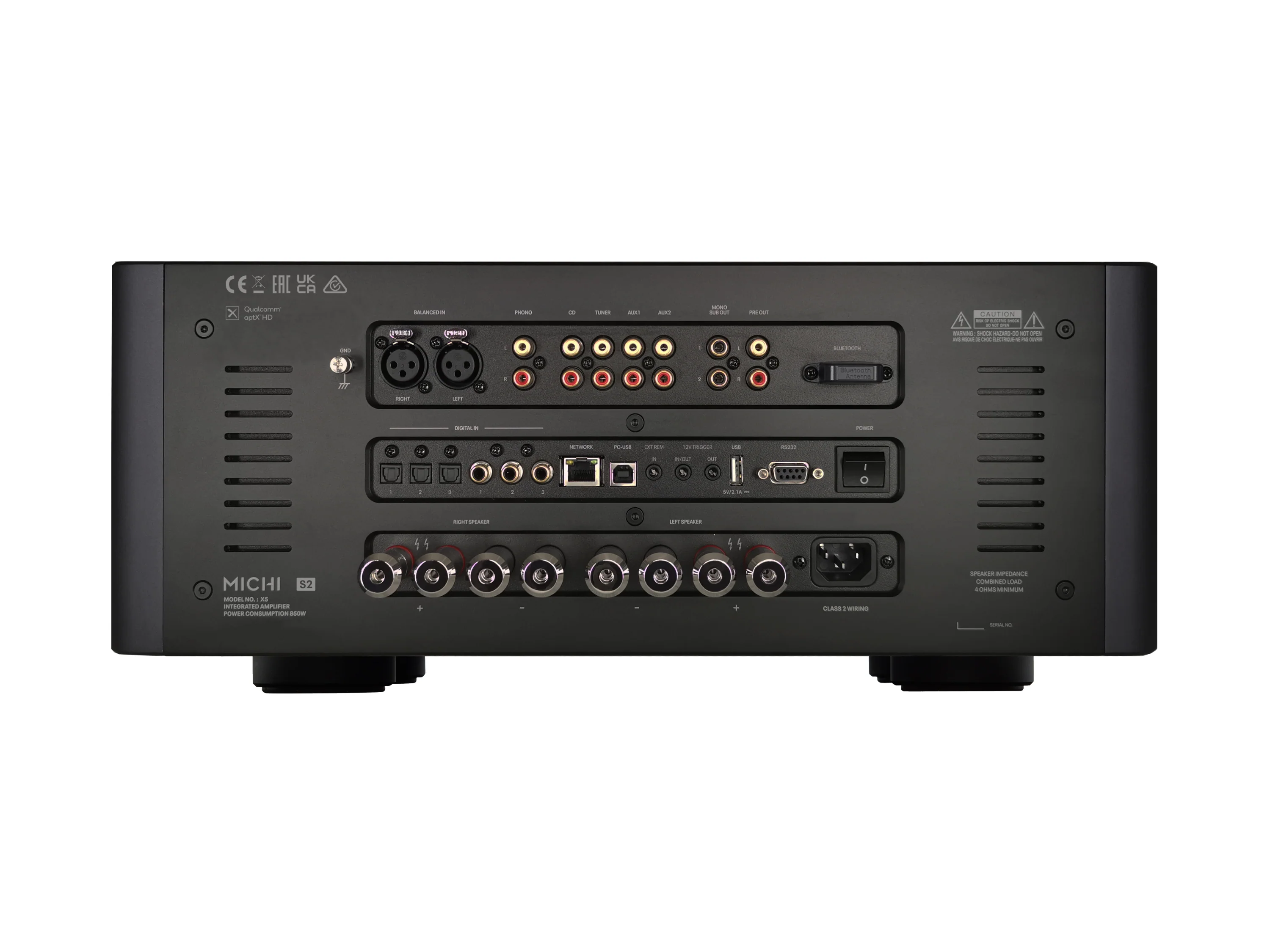 Michi X5 Series 2 Stereo Integrated Amplifier - Image 2