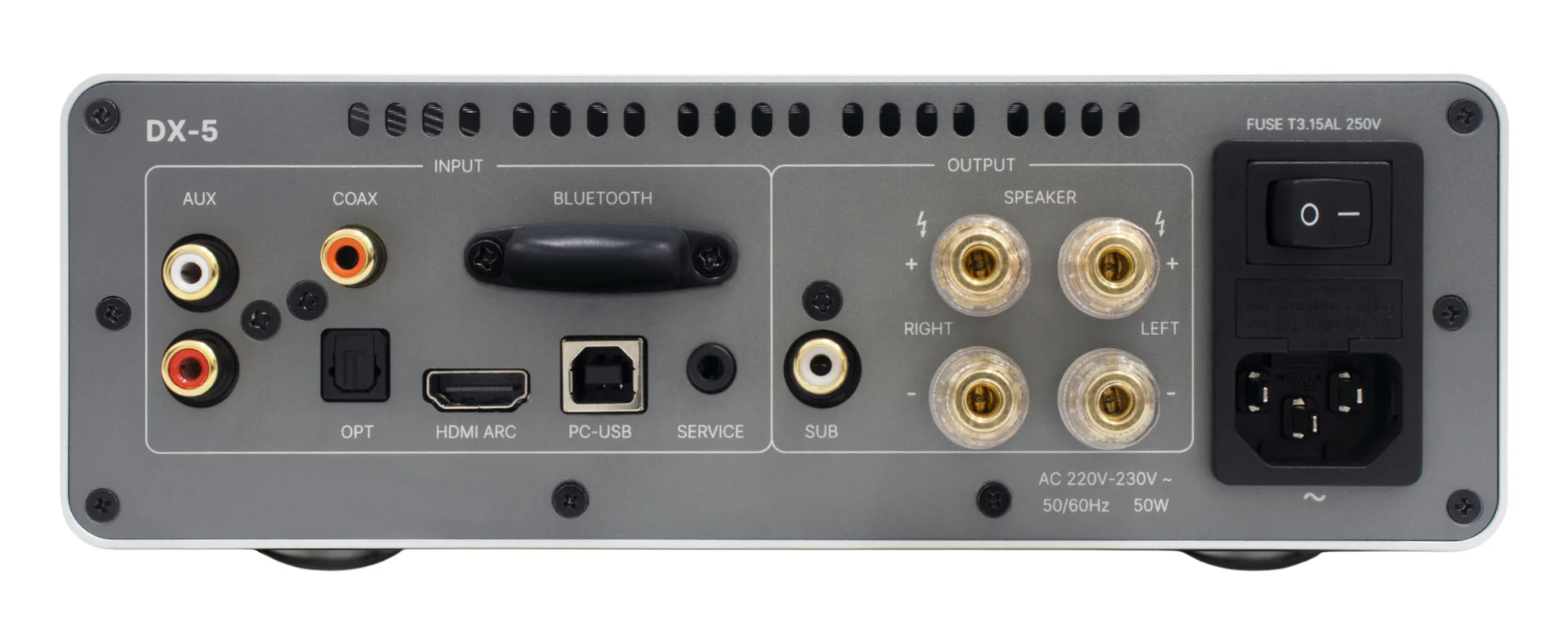 Rotel DX-5 Integrated Amplifier - Image 3